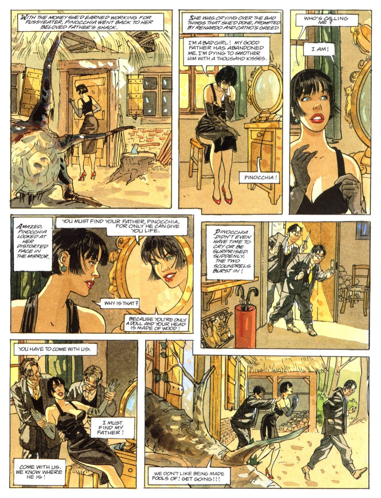 [Jean-Pierre Gibrat, Francis Leroi] Pinocchia