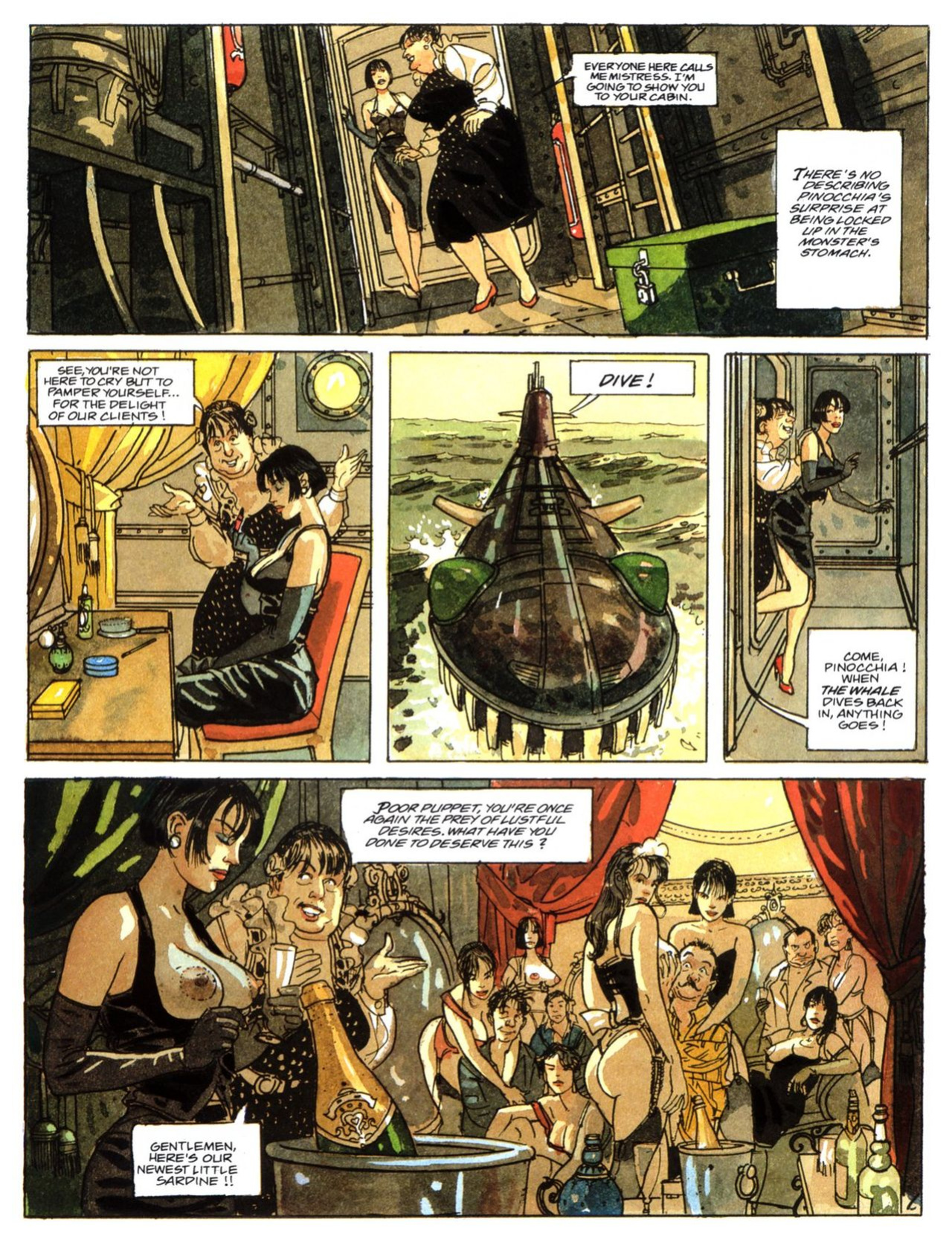 [Jean-Pierre Gibrat, Francis Leroi] Pinocchia