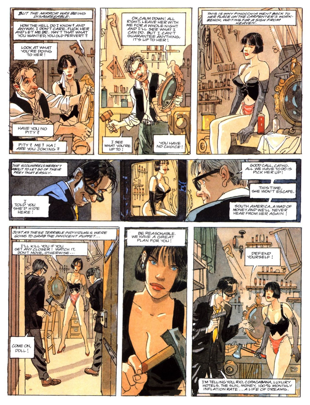 [Jean-Pierre Gibrat, Francis Leroi] Pinocchia