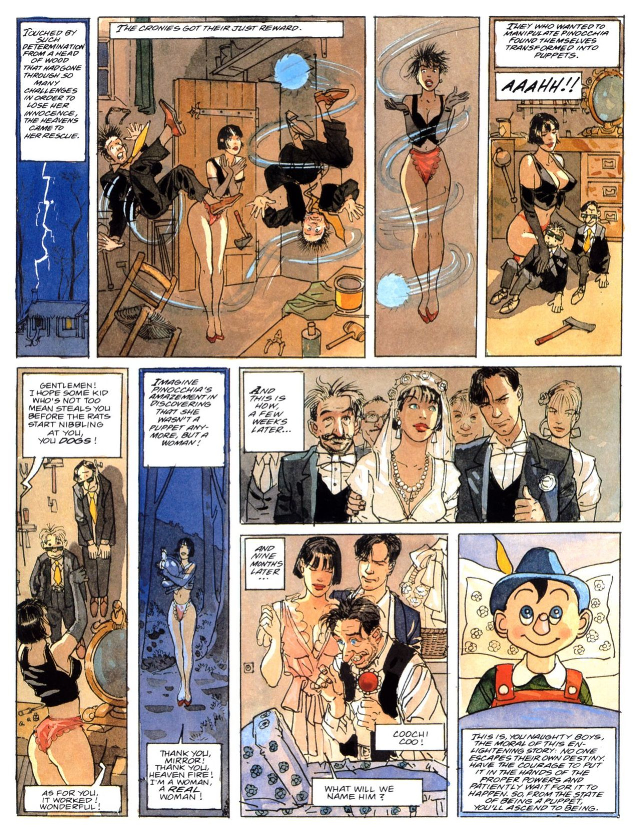 [Jean-Pierre Gibrat, Francis Leroi] Pinocchia