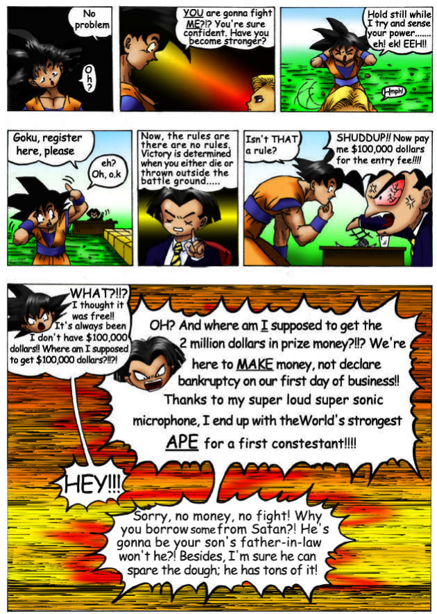 [CUM] Dirty Fighting (Dragon Ball Z)