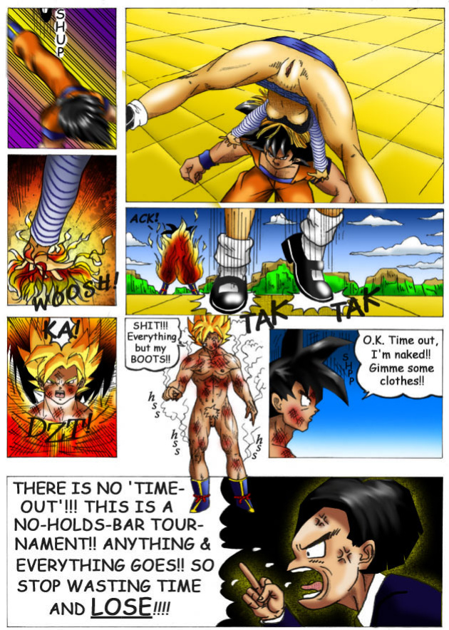[CUM] Dirty Fighting (Dragon Ball Z)