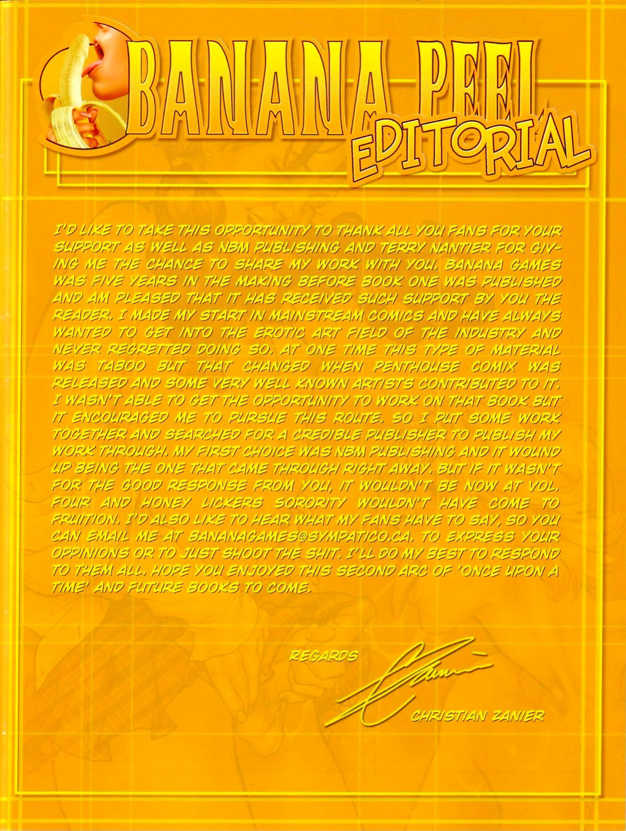 [Christian Zanier] Banana Games - Volume 4