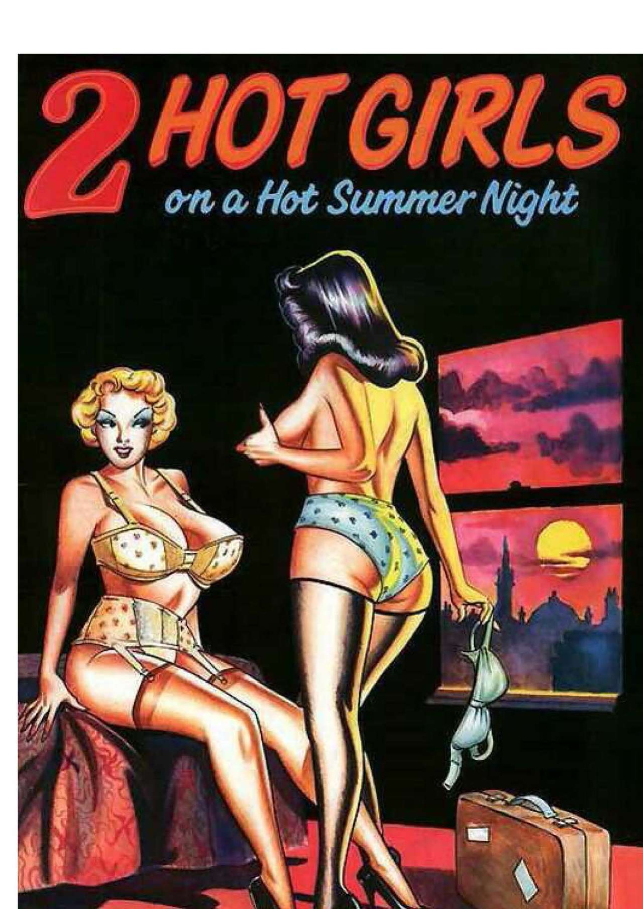 [Art Wetherell] 2 Hot Girls on A Hot Summer Night