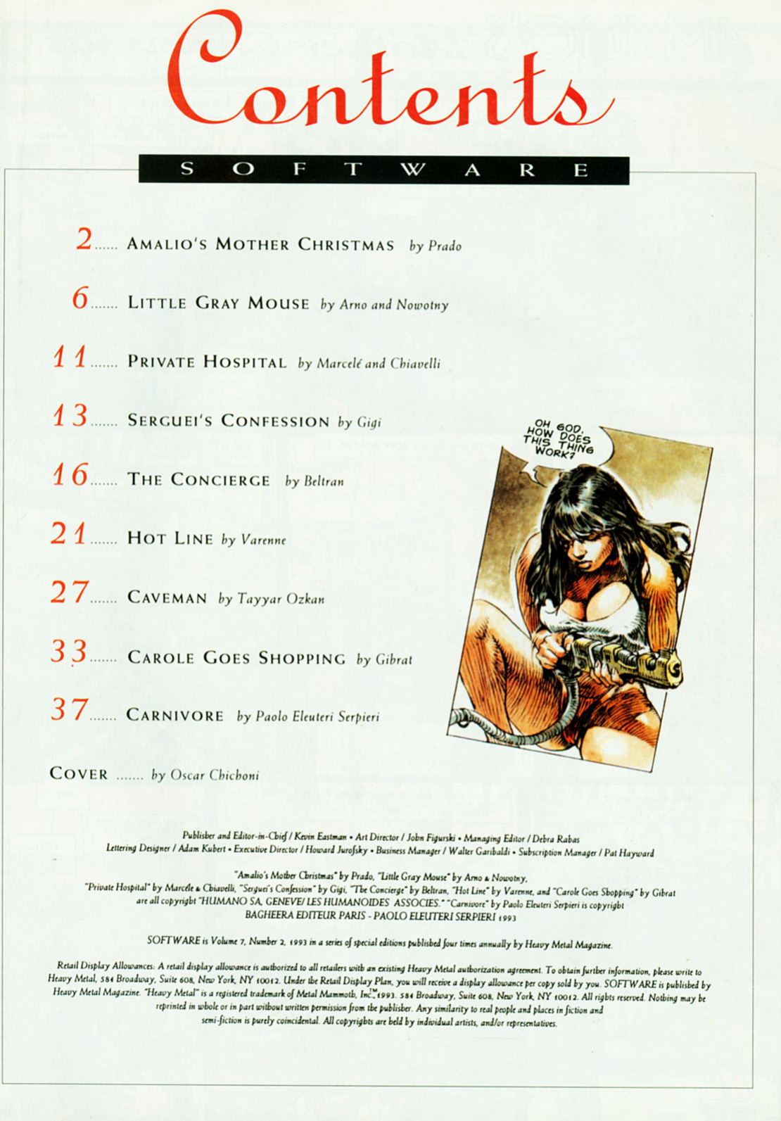 Heavy Metal Special - Software - Vol.7-2(1993-12)