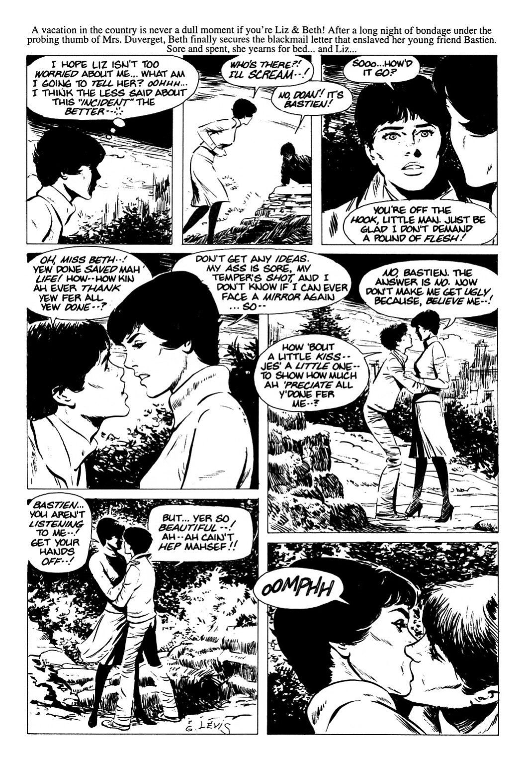 [G. Levis] Liz and Beth #3: Tit For Twat