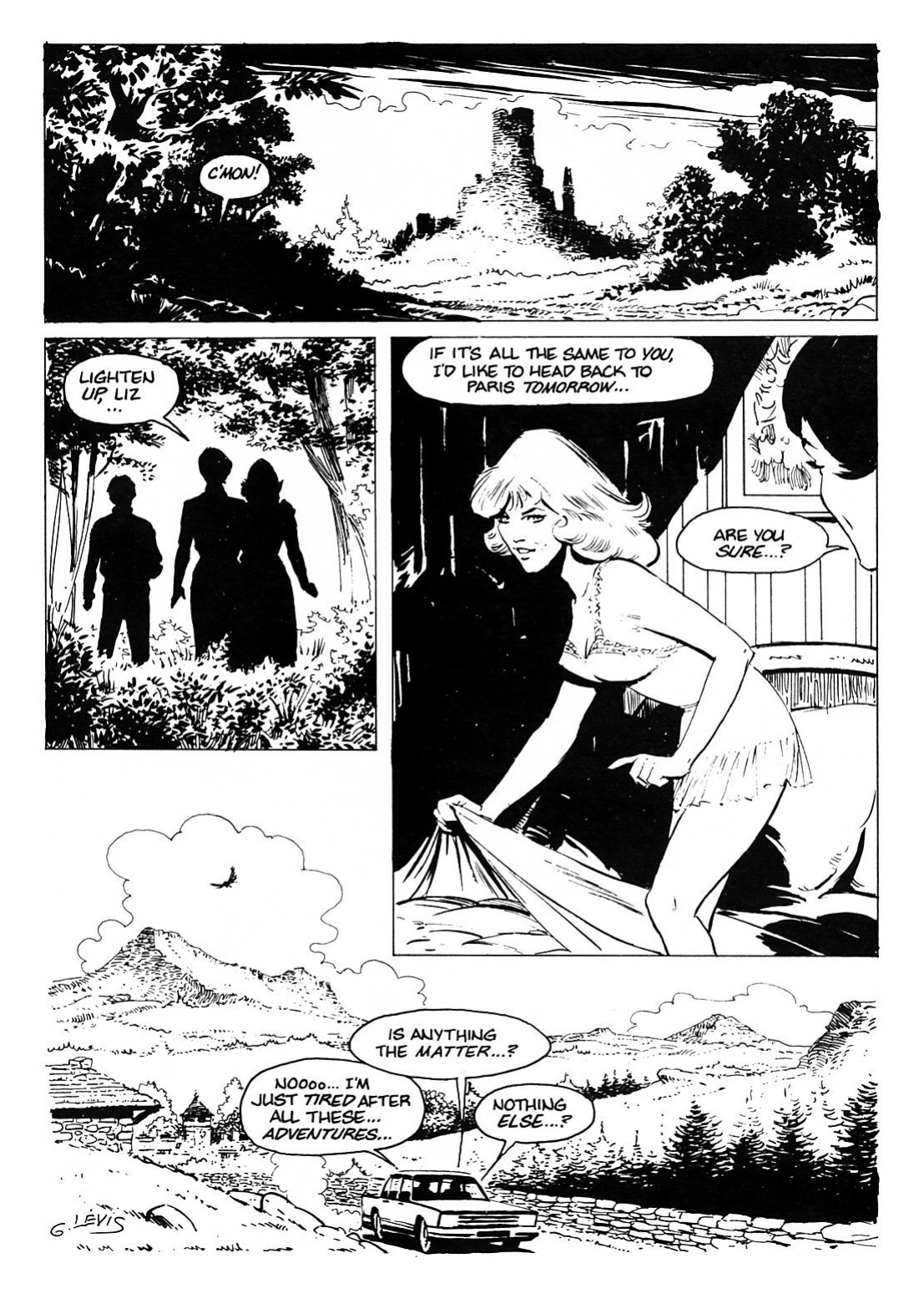 [G. Levis] Liz and Beth #3: Tit For Twat