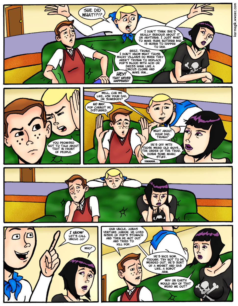 [Karmagik] Villainess Intentions (The Venture Bros) [Full Color]