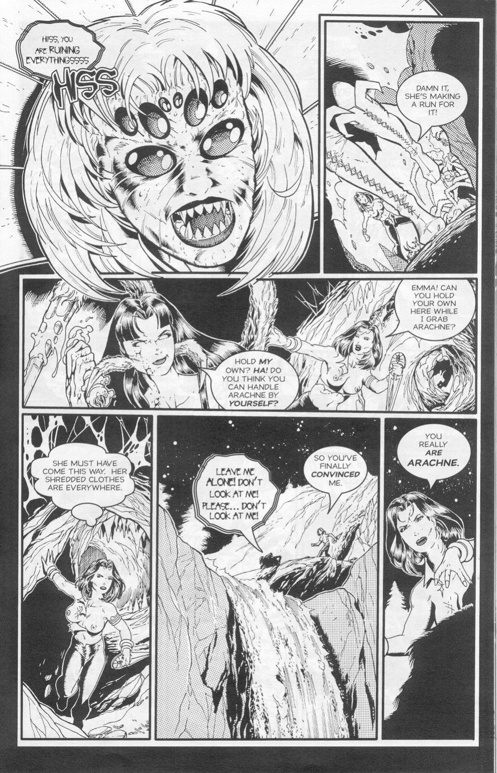 [Mike Wolfer] Pandora / Widow #1: Arachnephobia