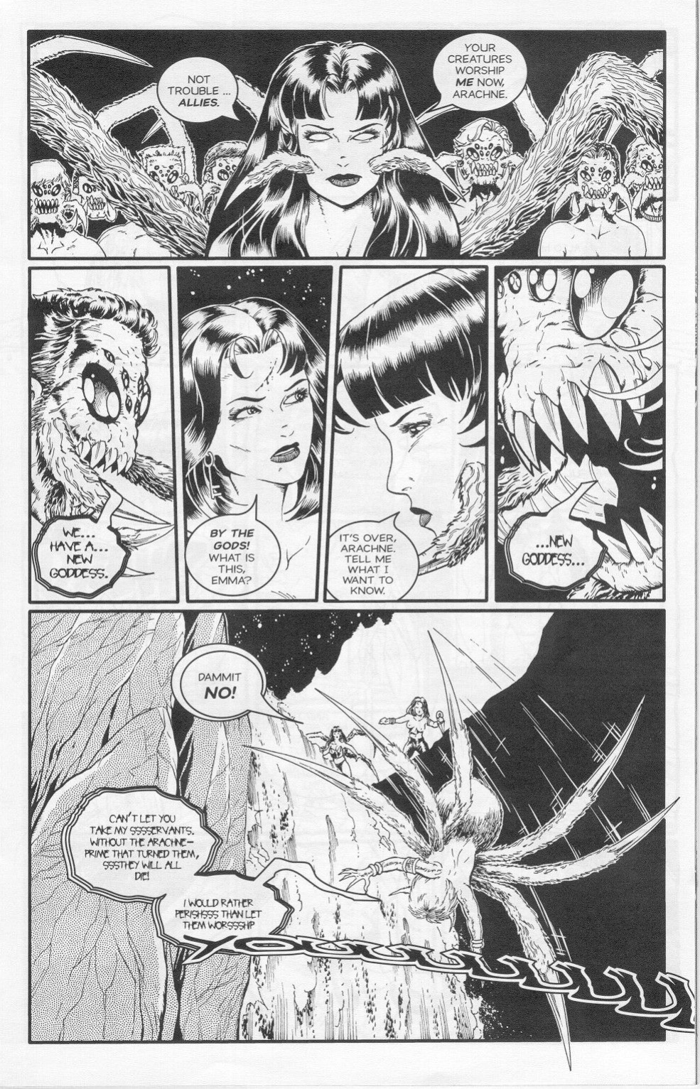 [Mike Wolfer] Pandora / Widow #1: Arachnephobia