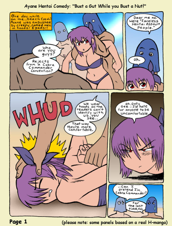 Ayane Hentai Comedy "Bust a Gut While you Bust a Nut" (Dead or Alive)