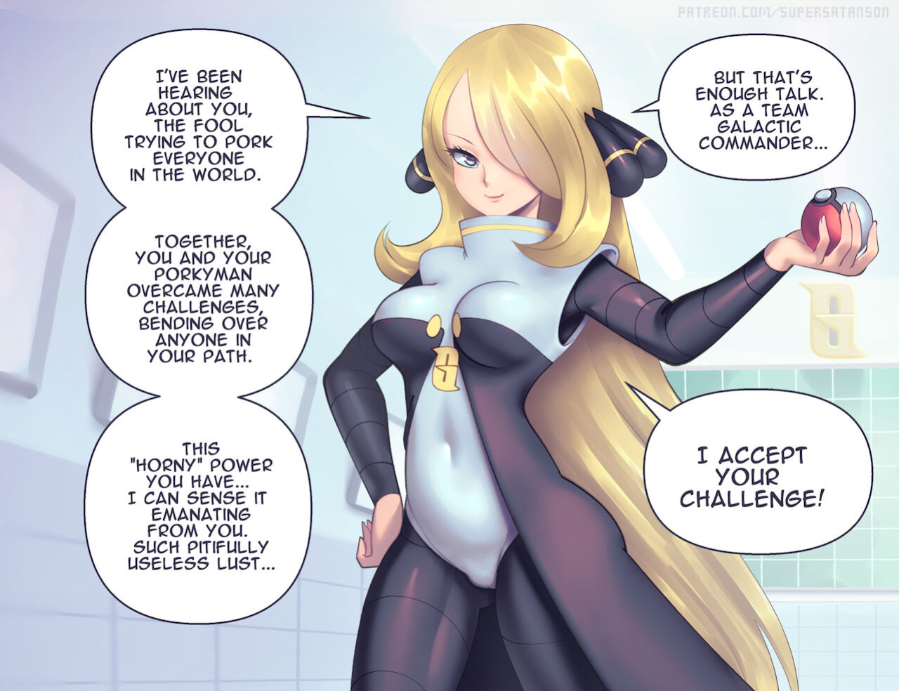 [SuperSatanSon] Team Galactic Cynthia (Pokemon)