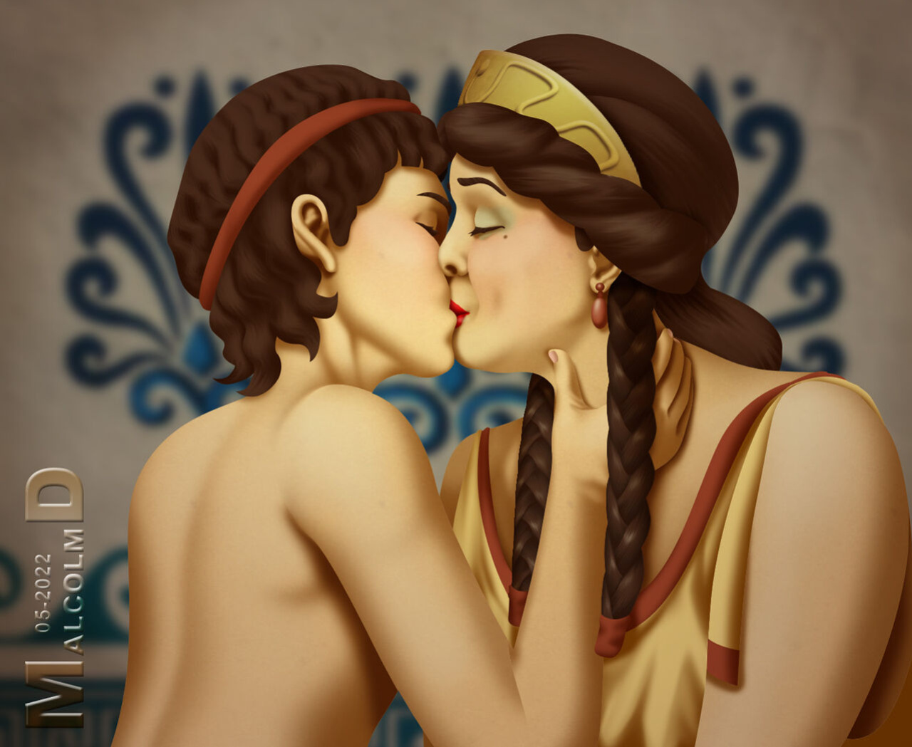 [MalcolmD] Greek Mother & Son
