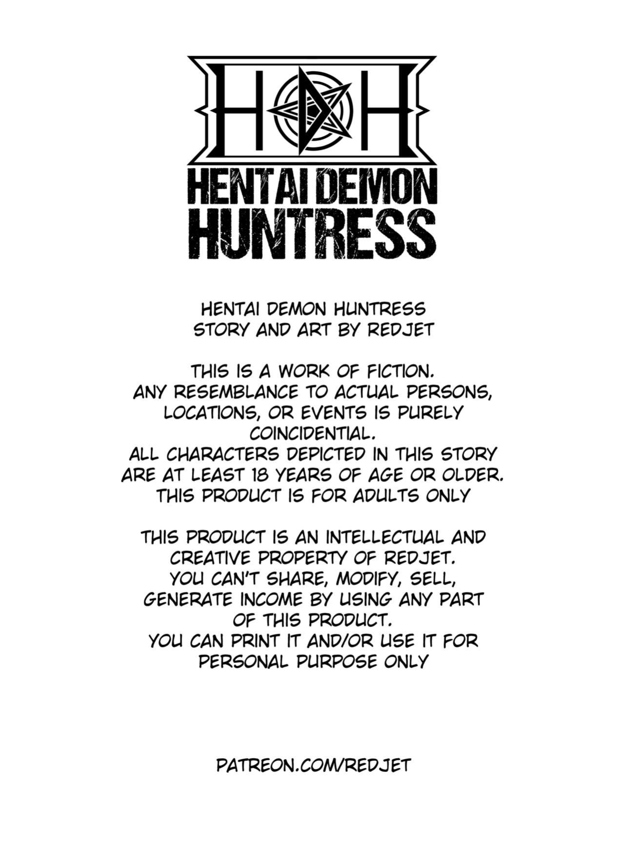 [Redjet] Hentai Demon Huntress - Chapter 13 [english]