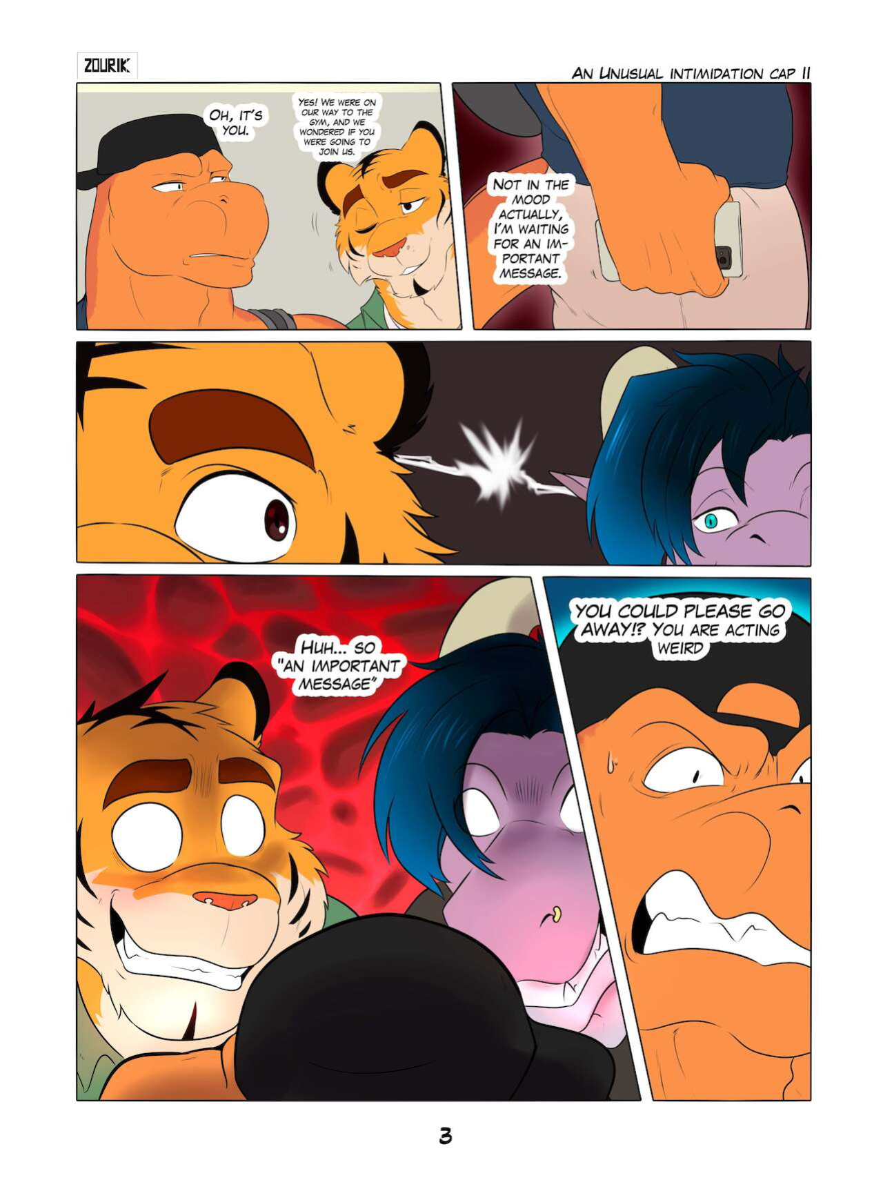 An Unusual Intimidation Chapter 2 (In progress)