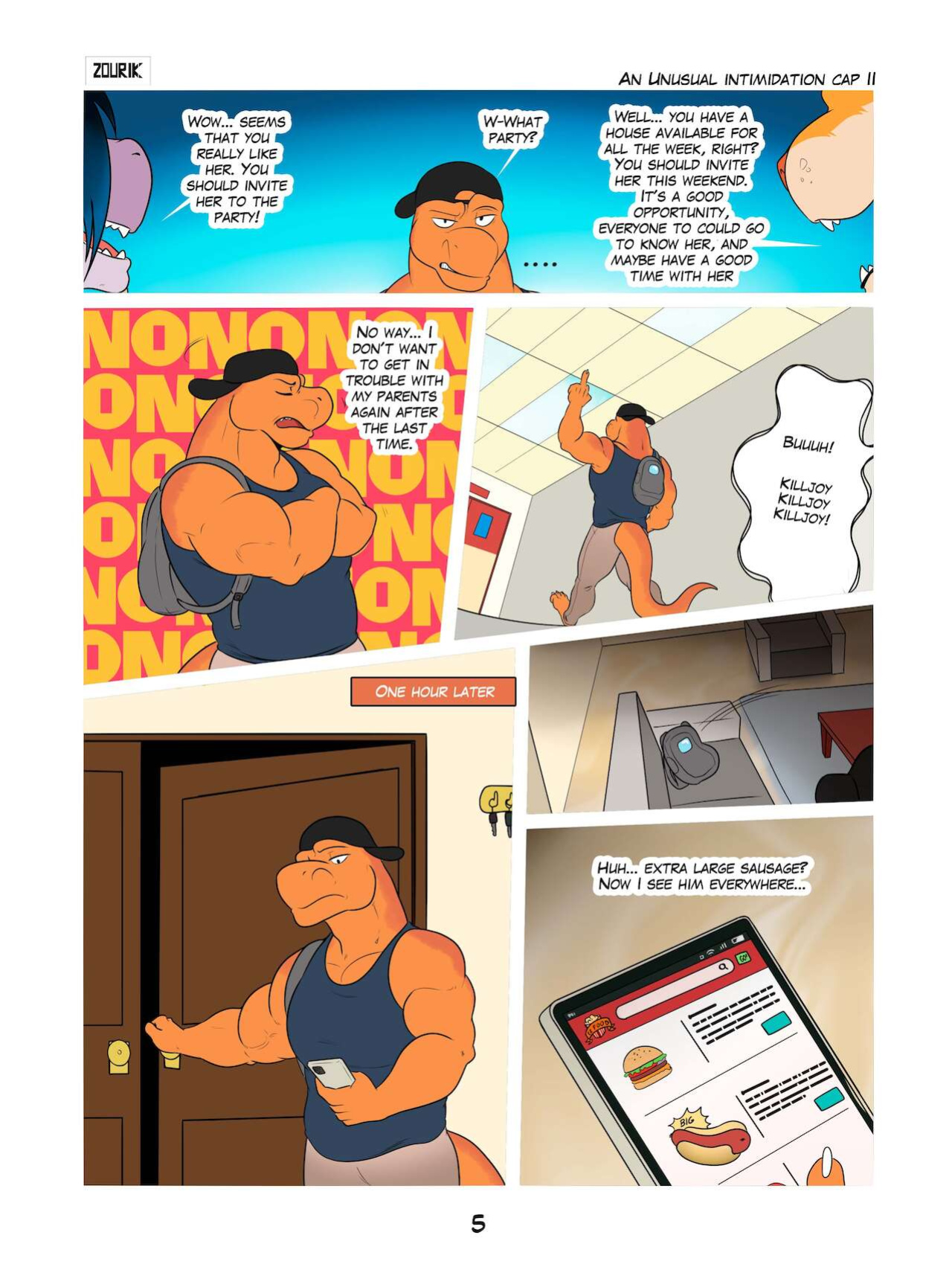 An Unusual Intimidation Chapter 2 (In progress)