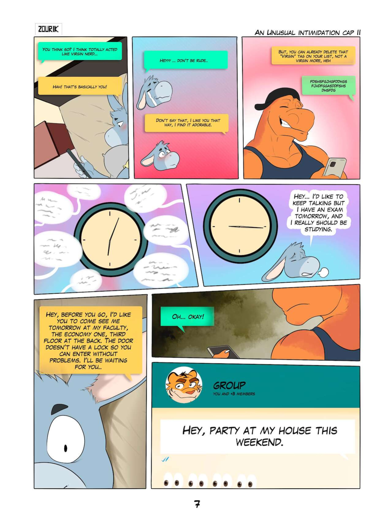 An Unusual Intimidation Chapter 2 (In progress)