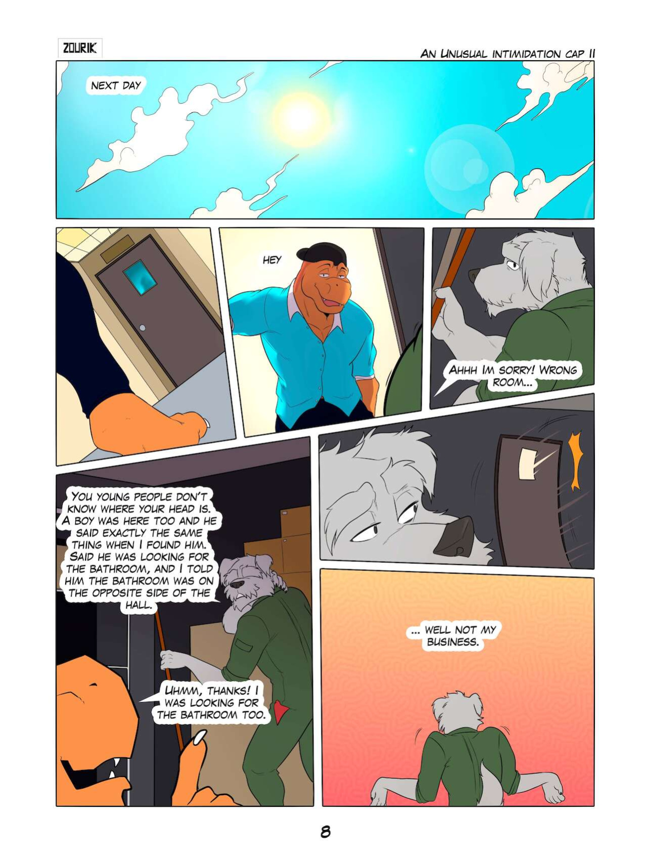 An Unusual Intimidation Chapter 2 (In progress)