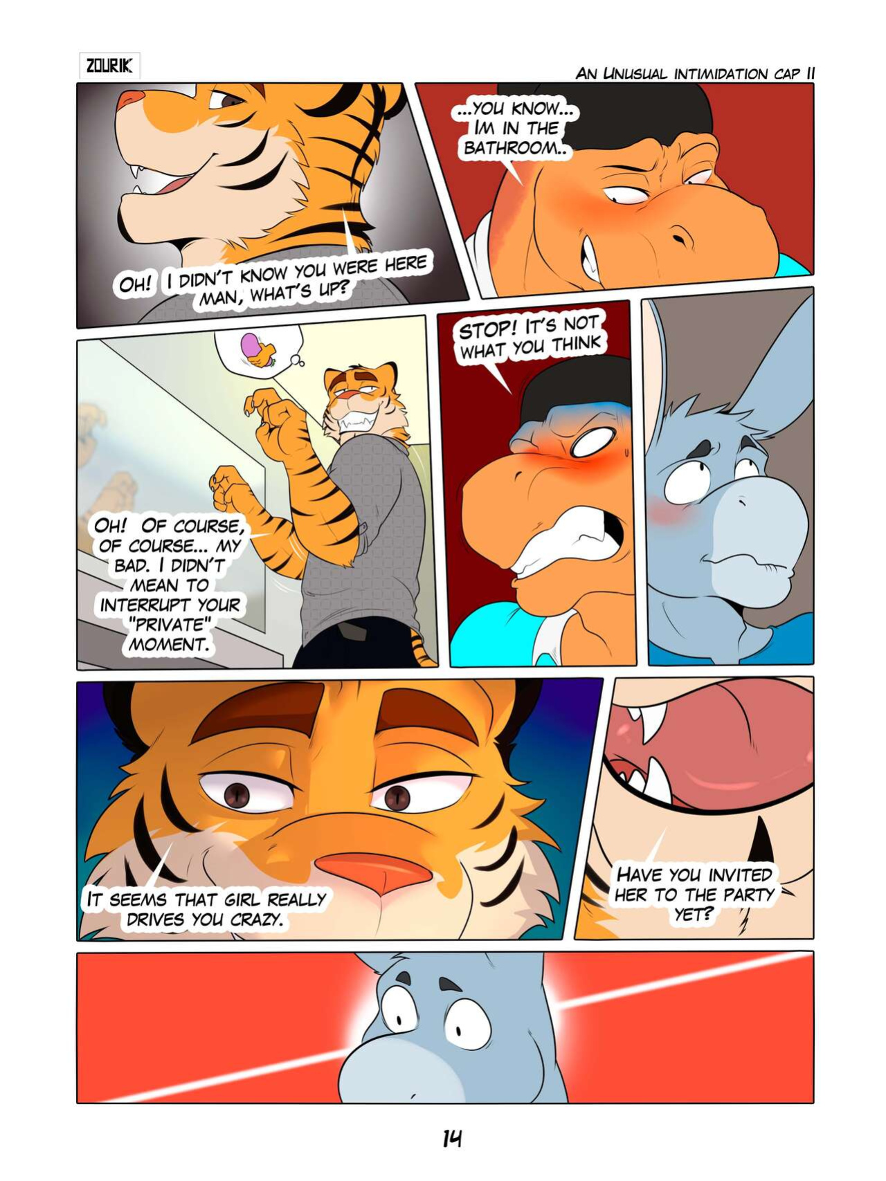 An Unusual Intimidation Chapter 2 (In progress)