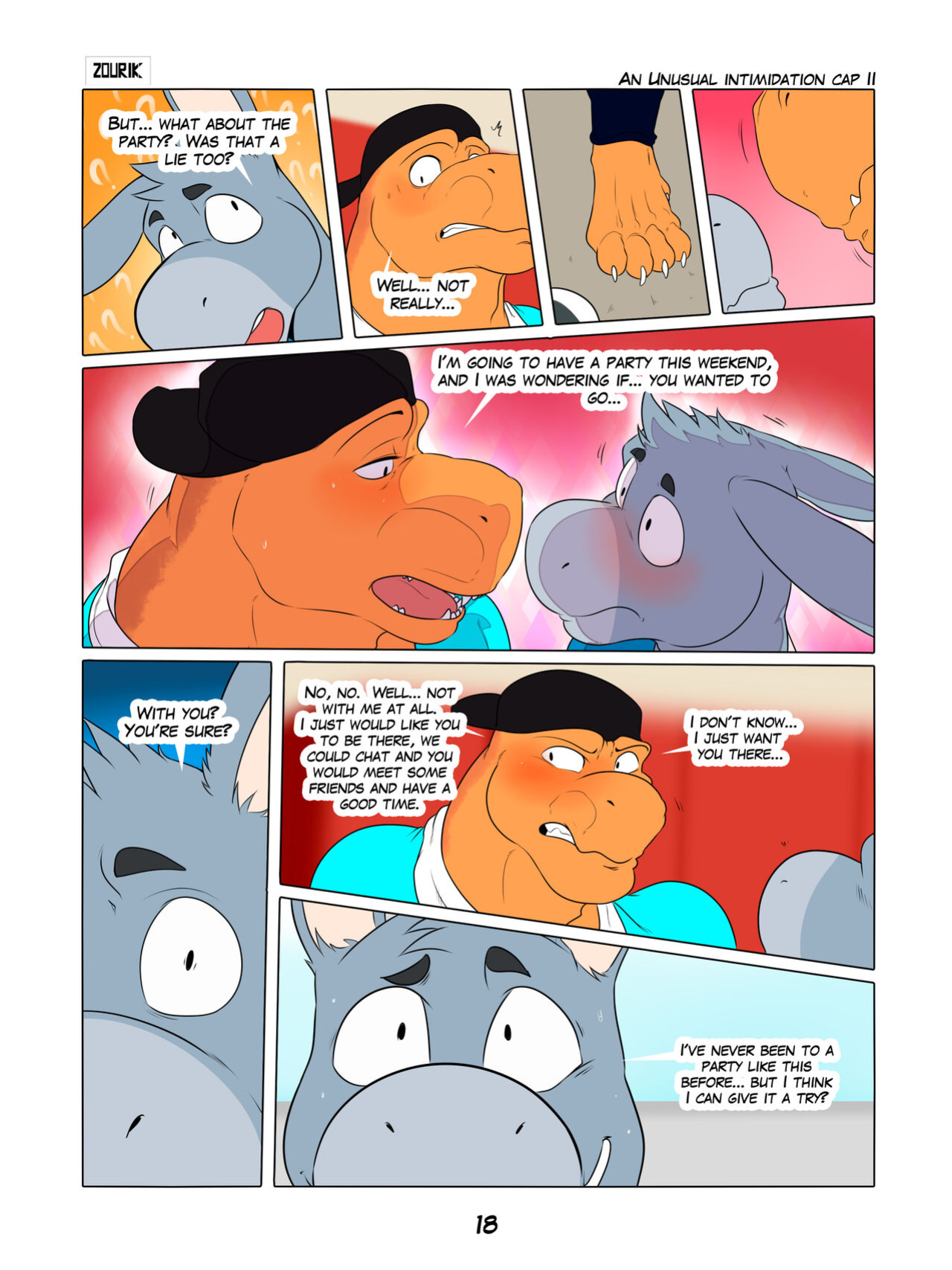 An Unusual Intimidation Chapter 2 (In progress)