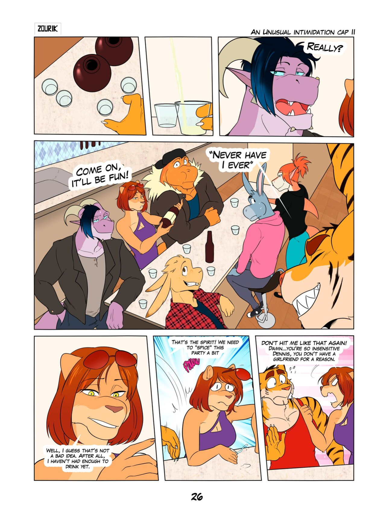 An Unusual Intimidation Chapter 2 (In progress)