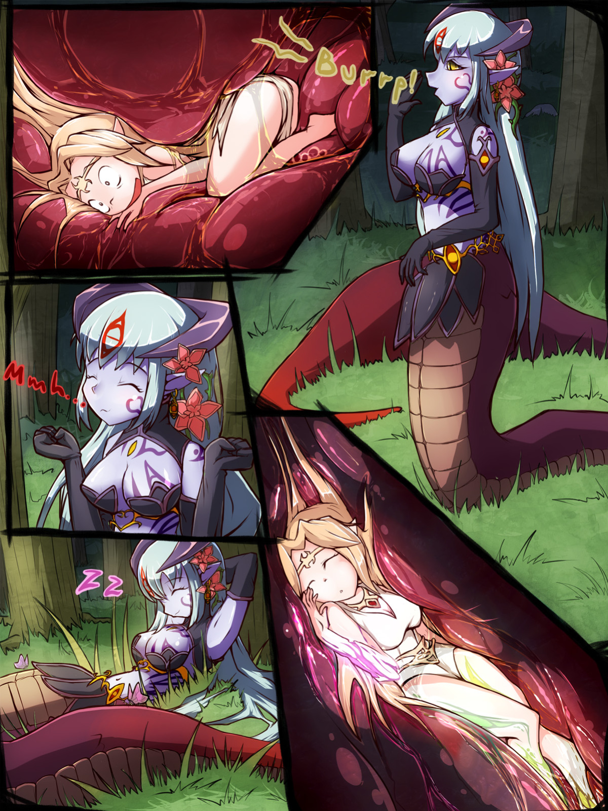 [Acerok] Monmusu Vore + Surprised meeting