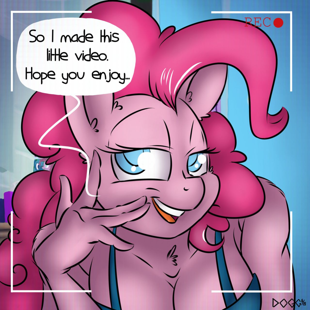 [Dogg] Web Caming with Pinkie (My Little Pony)