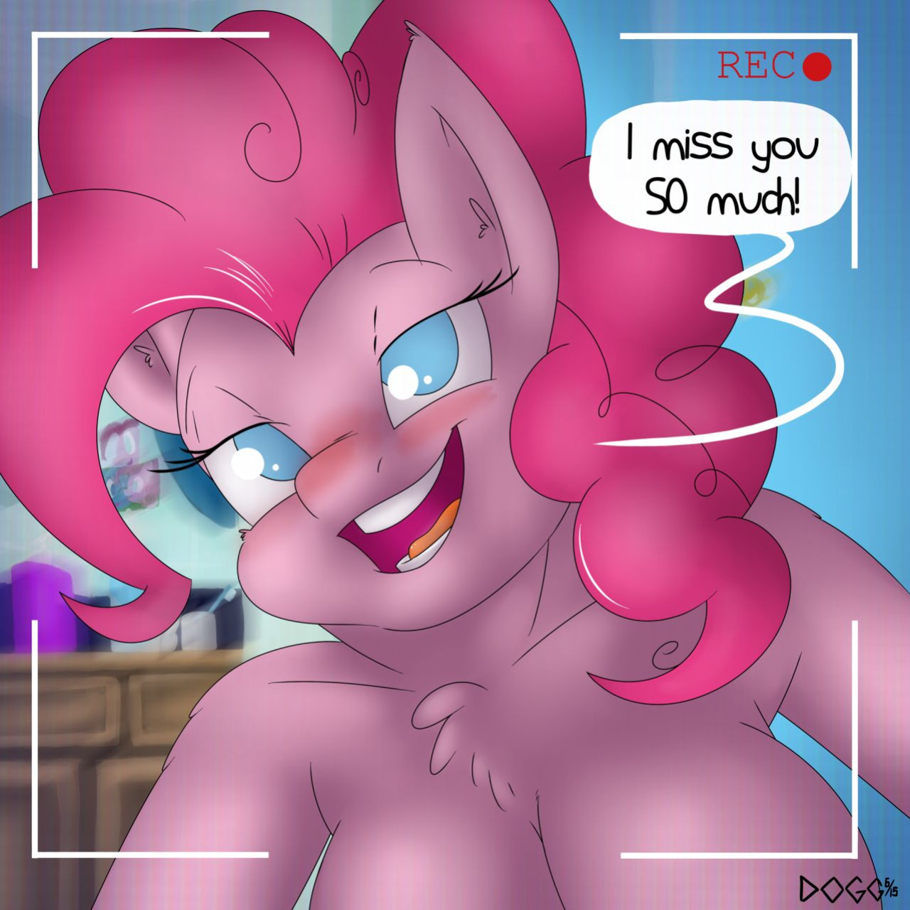 [Dogg] Web Caming with Pinkie (My Little Pony)