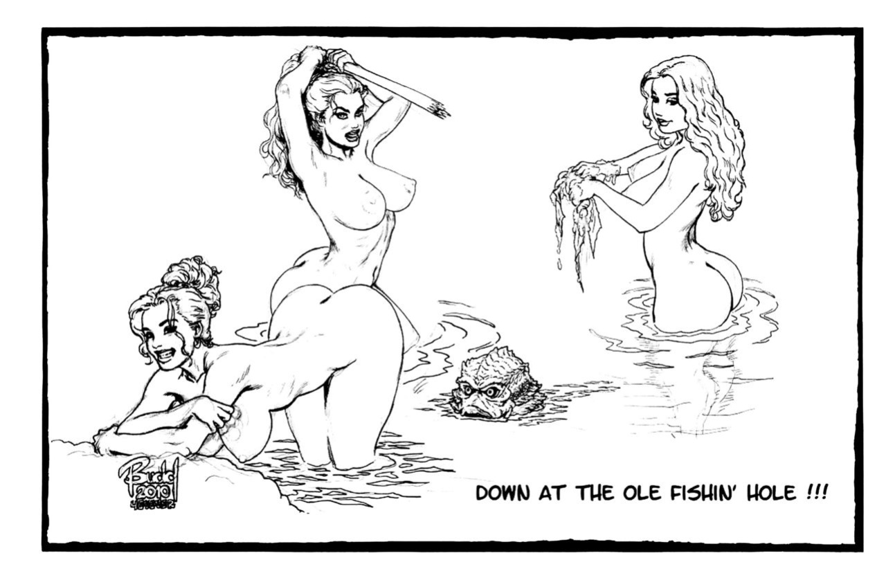 [Budd Root] Cavewoman, PU's from Budd, HeroesCon 2011 Sketchbook