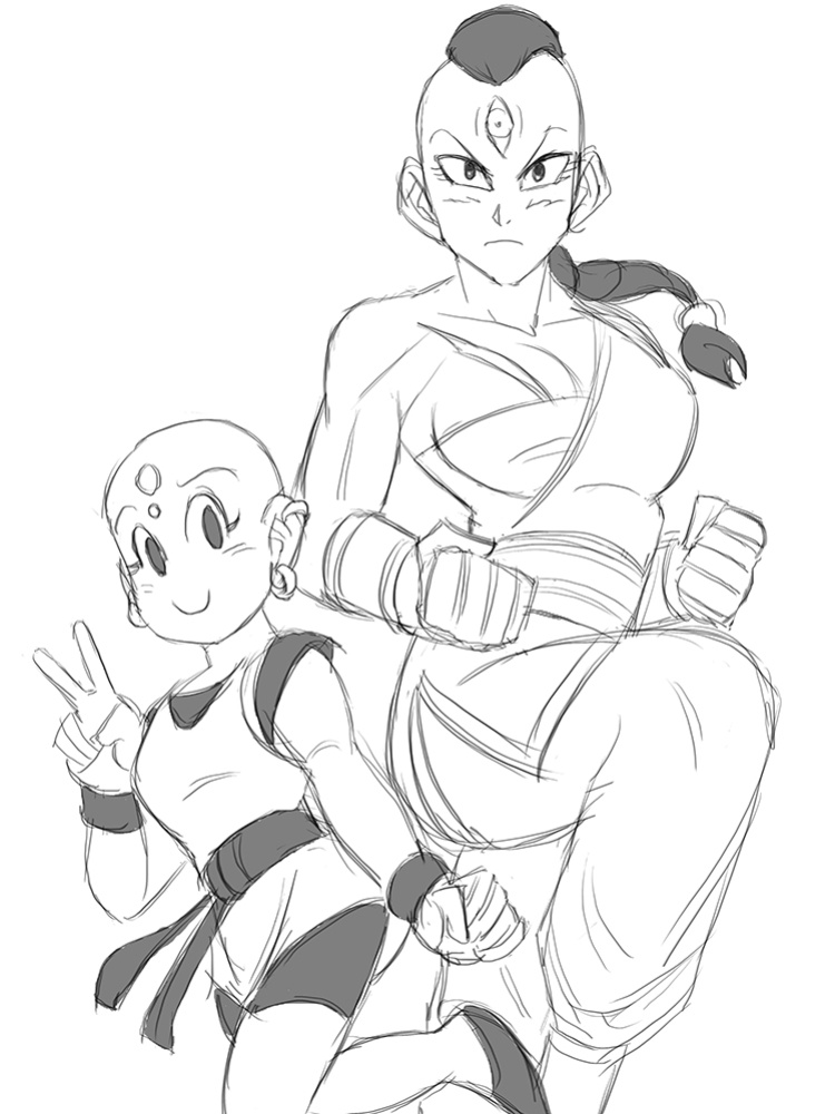 [Funsexydragonball] Chinchin and Gokua (Dragon Ball Z)
