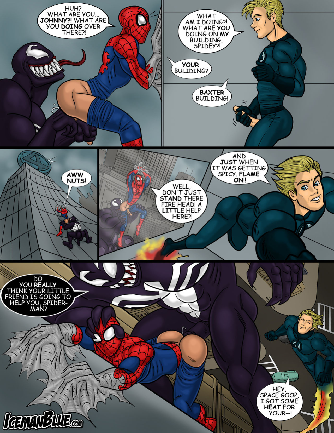 [Iceman Blue] Spider-Man