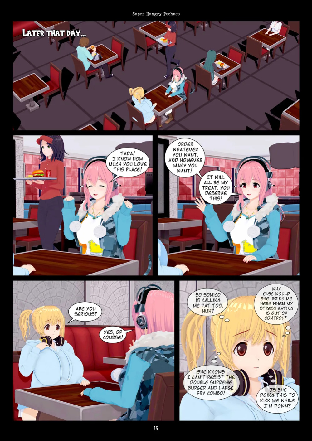Super Hungry Pochaco