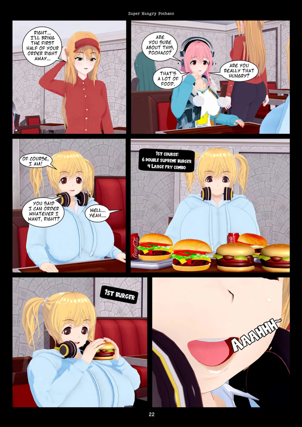 Super Hungry Pochaco