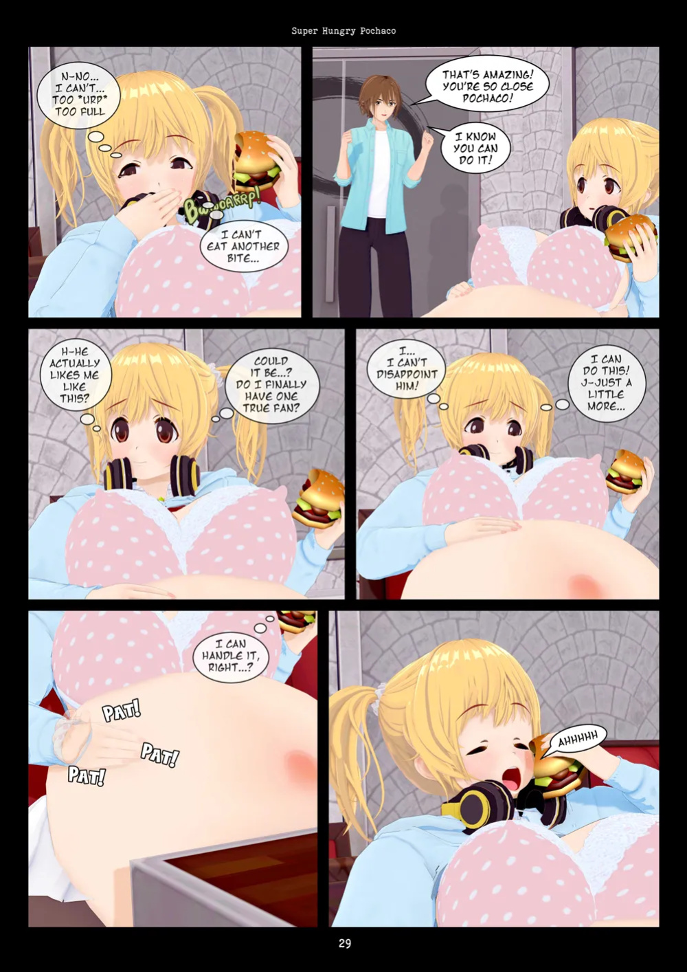 Super Hungry Pochaco