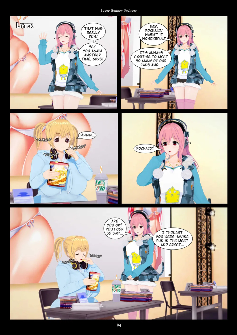 Super Hungry Pochaco
