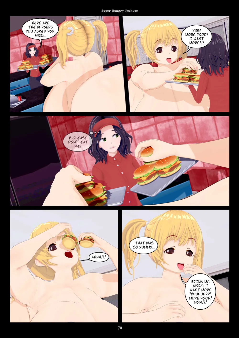 Super Hungry Pochaco