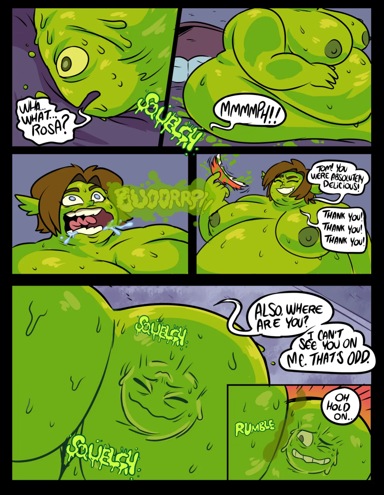 [Happypokeyboy] Anniversary with a Slime Woman