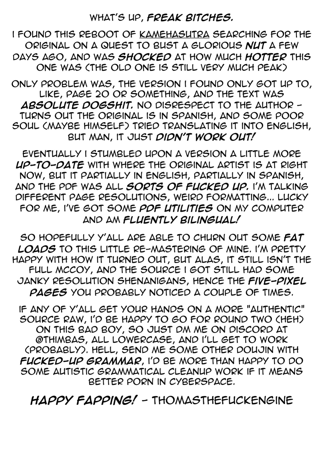 Kamehasutra REMAKE