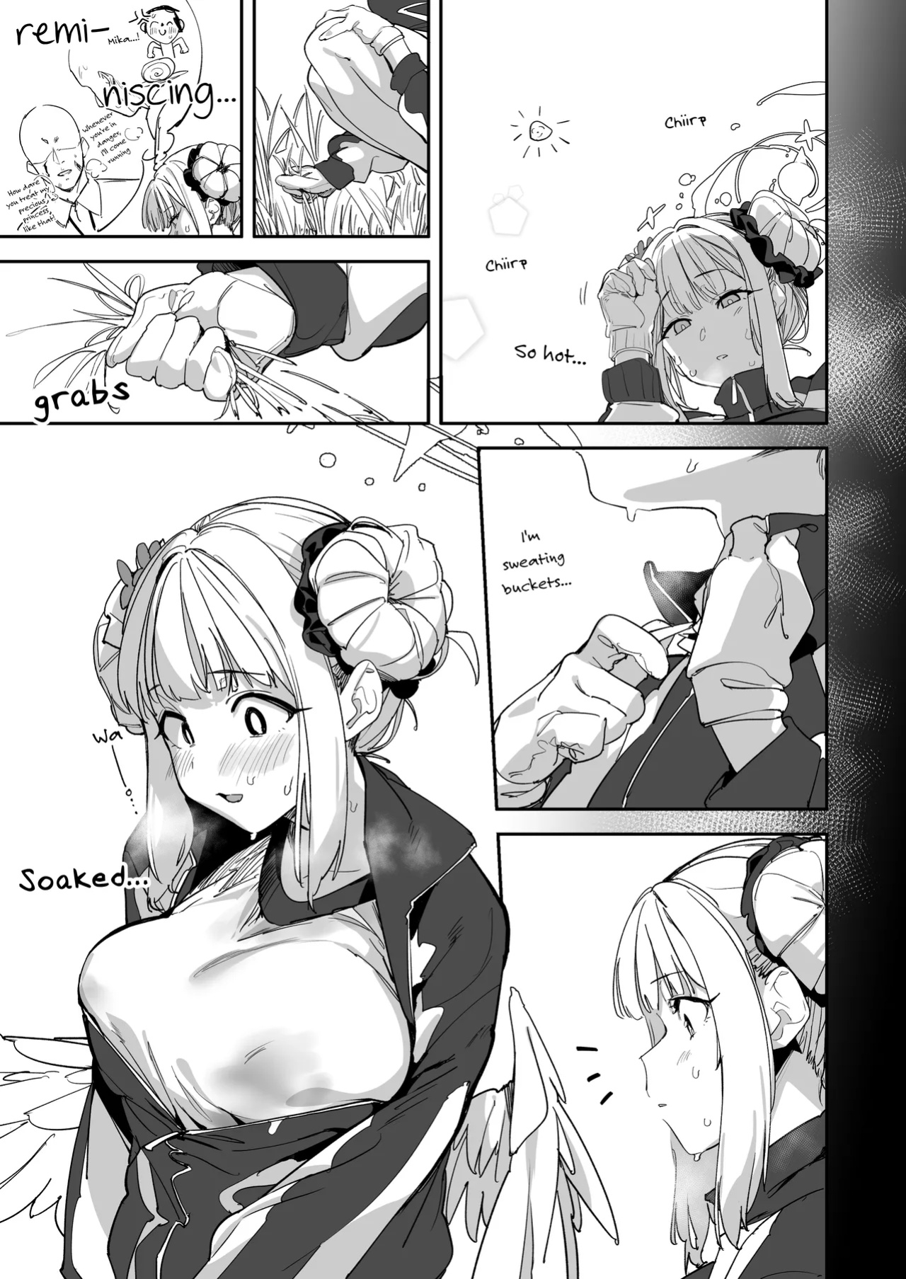 [GreenHouse (Uno Ryoku)] Mika to H suru Hon (Blue Archive) [Pinandhita 論理型]