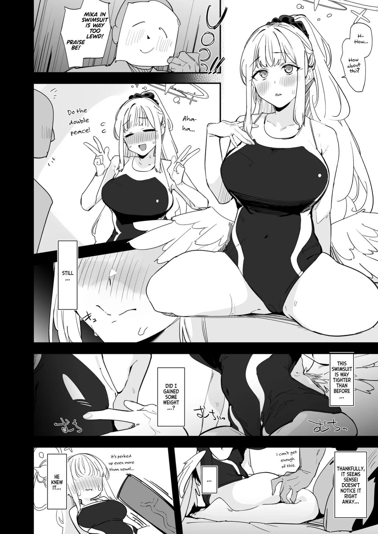 [GreenHouse (Uno Ryoku)] Mika to H suru Hon (Blue Archive) [Pinandhita 論理型]