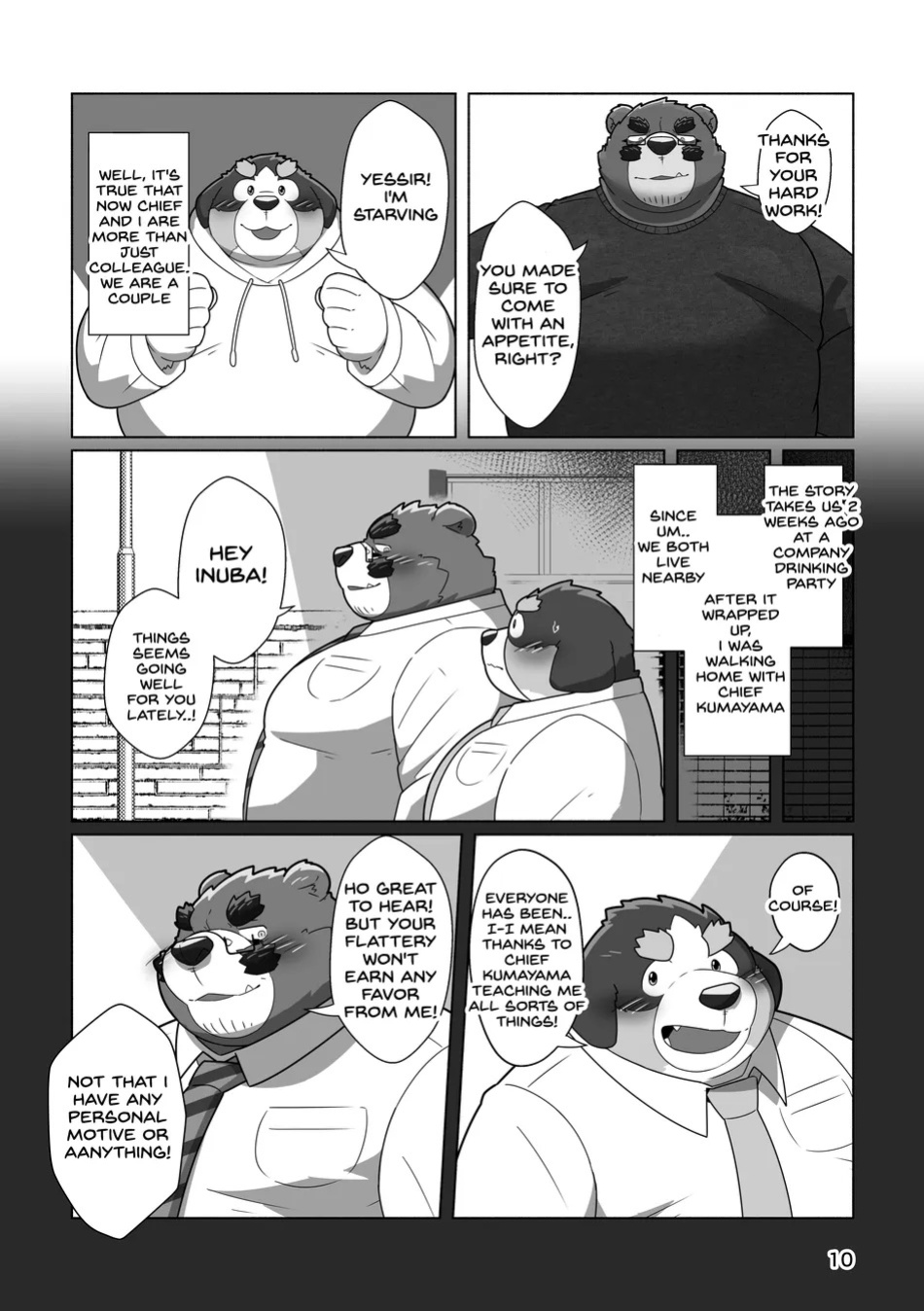 [omoWork (omo)] Koibito wa Kuma Buchou!? – My Lover is Mr. Bear the Chief!? [Eng]