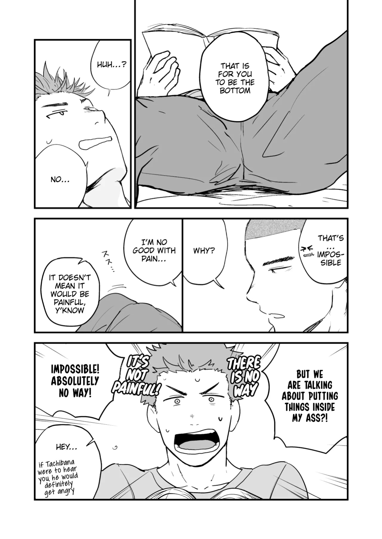 [Nakamuratakumi (kemukemuke)] Shiri wa Zettai Muridatte!! | I Told You my Butt is Off-Limits!!
