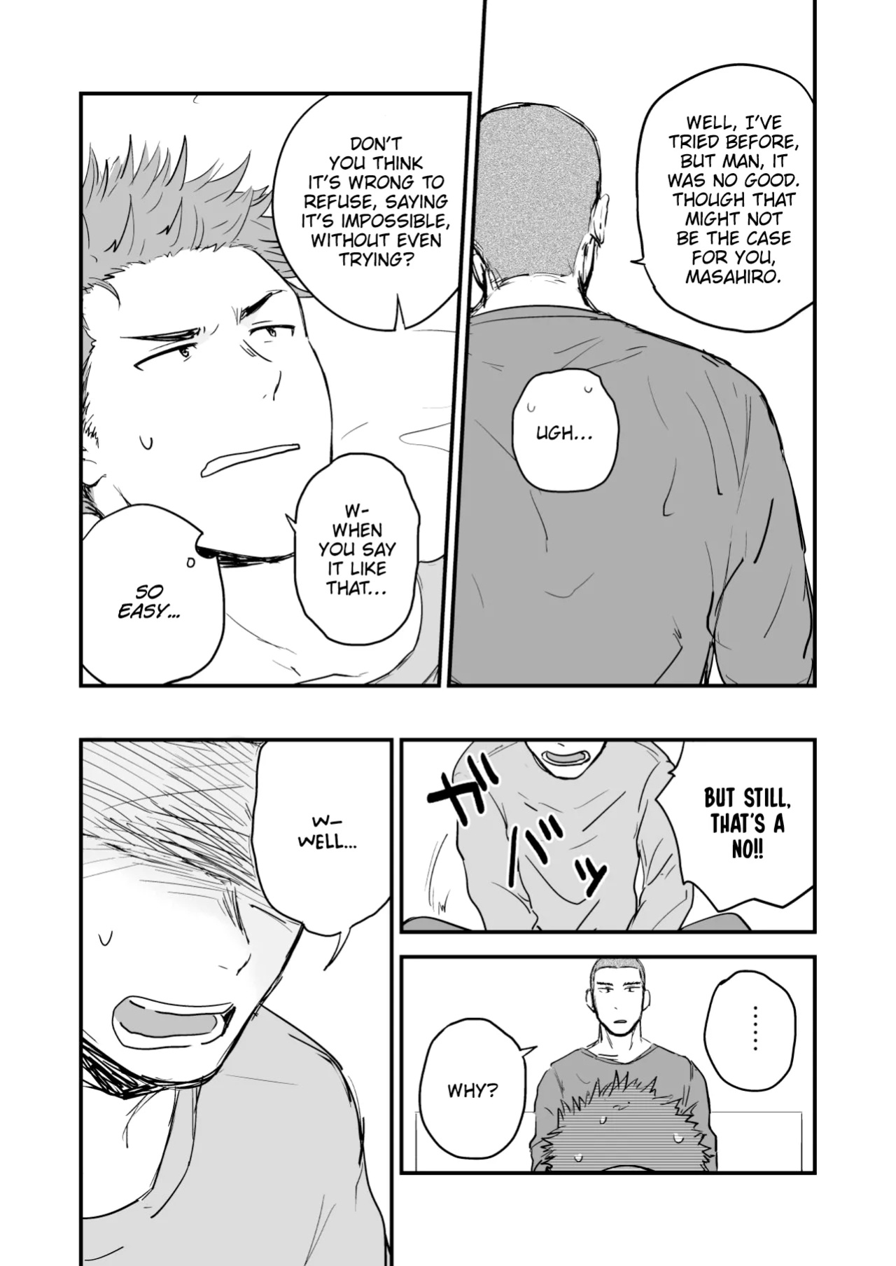 [Nakamuratakumi (kemukemuke)] Shiri wa Zettai Muridatte!! | I Told You my Butt is Off-Limits!!
