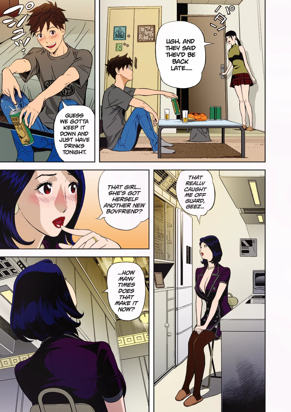 [Hara Shigeyuki] Extra Virgin Mama (Web Comic Toutetsu Vol. 46) [Colorized]