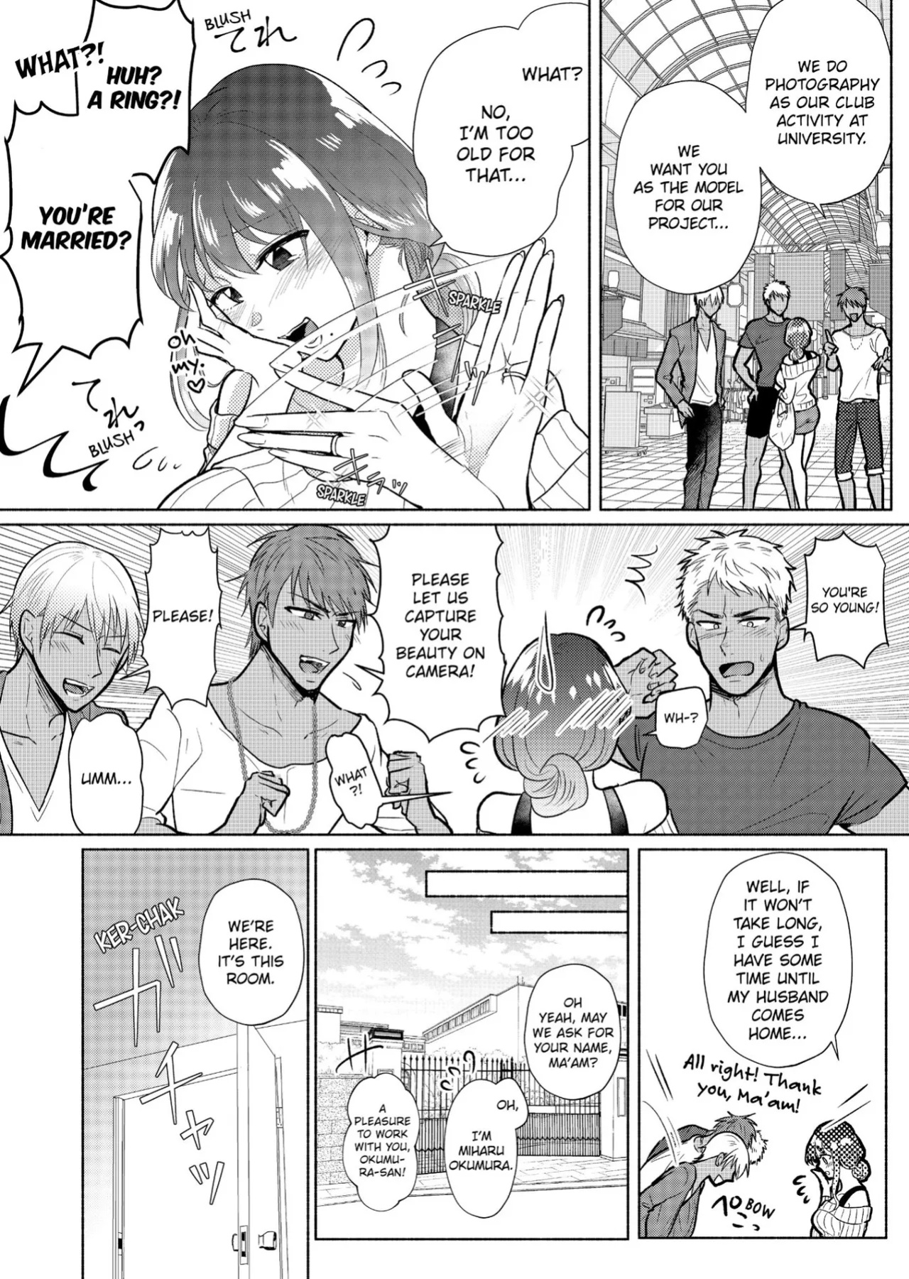 [Ika Hotaru] Sexless no Hitozuma ga YariCir Danshi-tachi ni Damasarete... Taninbou de Gachi Iki Satsueikai 1-3 | My Sexless Wife Gets Tricked by College Boys… Cum Filming Session Featuring Stranger's Dick Ensues! 1-3