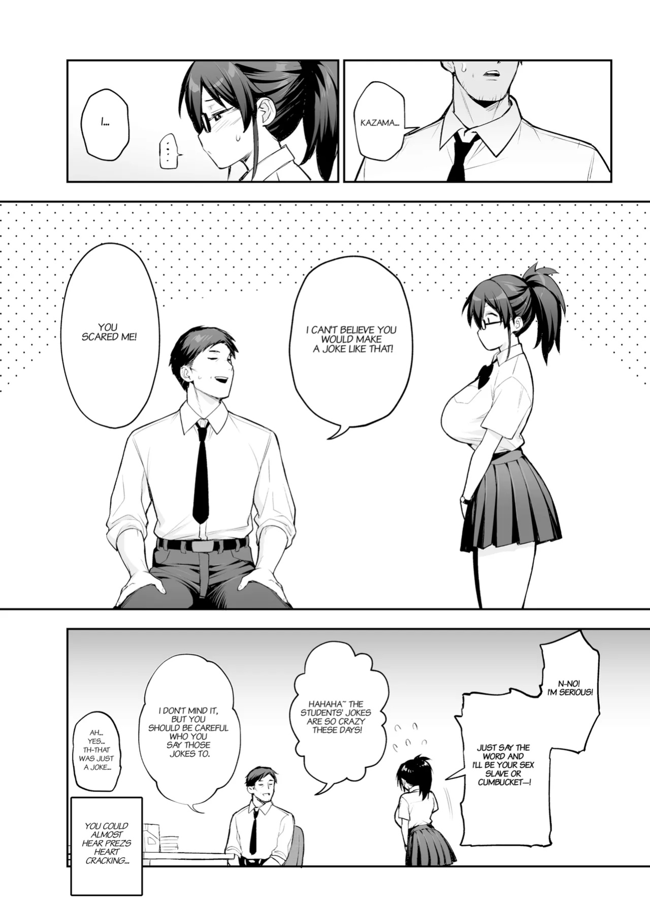 [TRY] Atarashii Fuuki Iinchou wa Kyonyuu Sugiru Ken 2 | About the New President of the Disciplinary Committee's Huge Tits 2