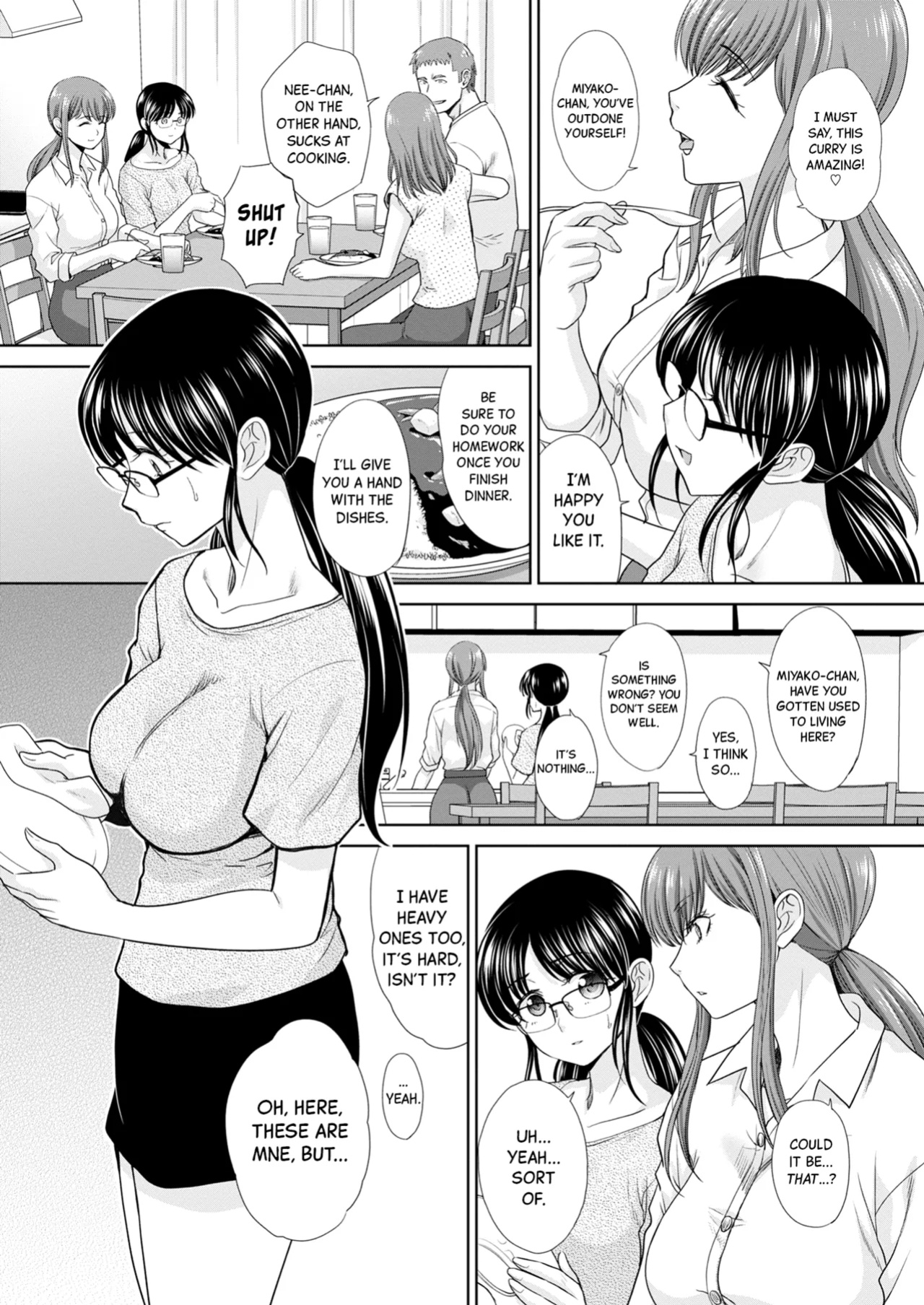 [Itaba Hiroshi] Ane Zokusei | Sisterly Nature Ch.1-3 [Black Grimoires]
