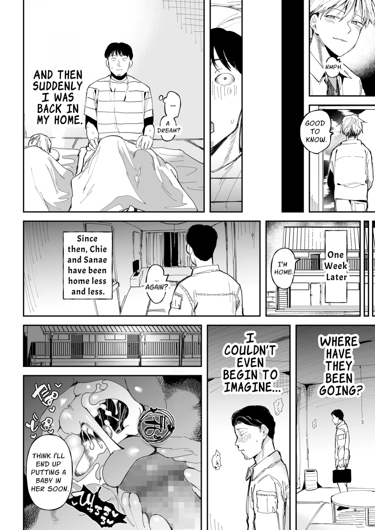[Doemutan] Sex Shinai to Derarenai Heya de NTRreta. | NTR Cucked in a Sexlocked Room [Zoubachan]