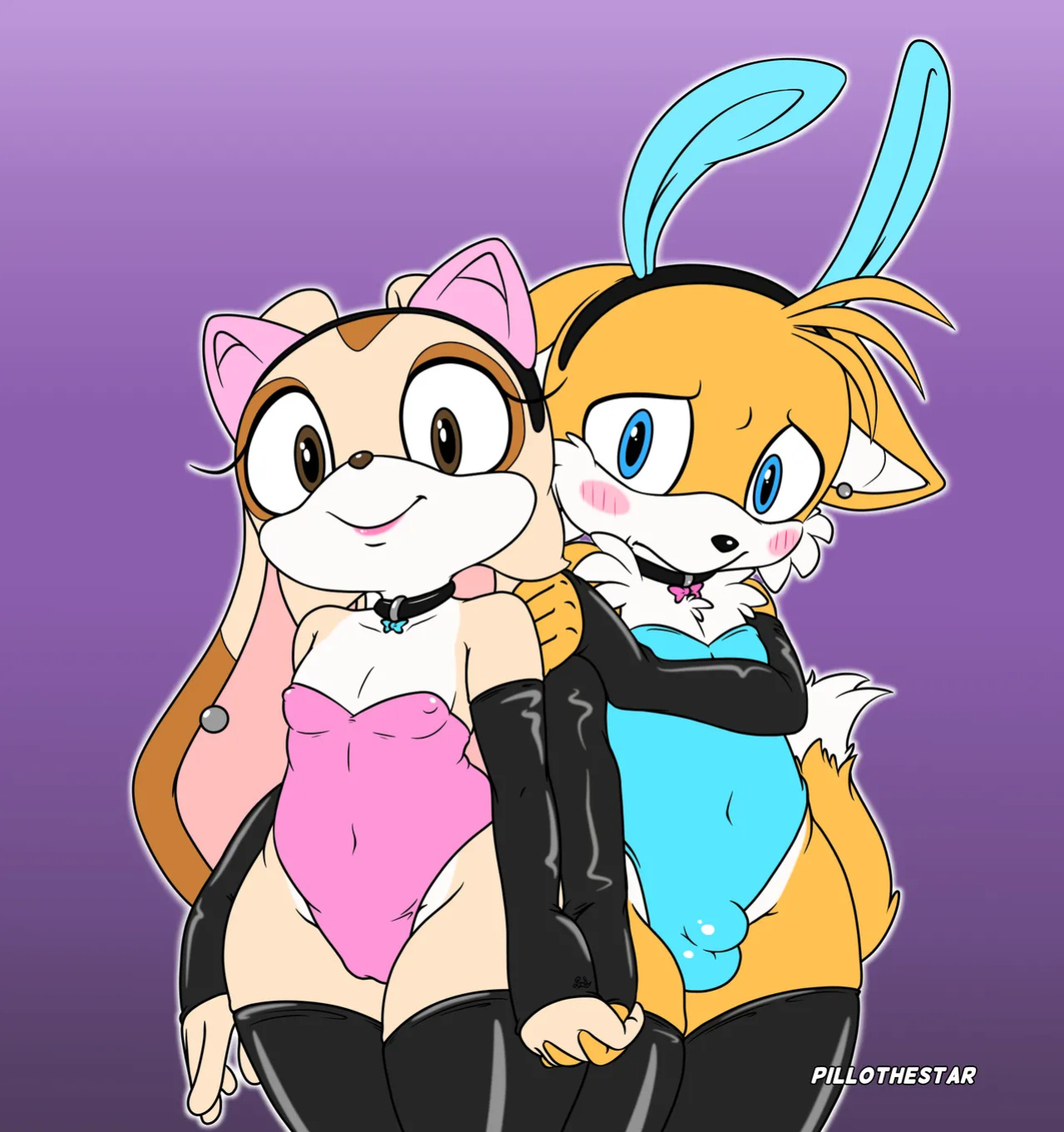 [PilloTheStar] The Easter Bunny and Easter Fox