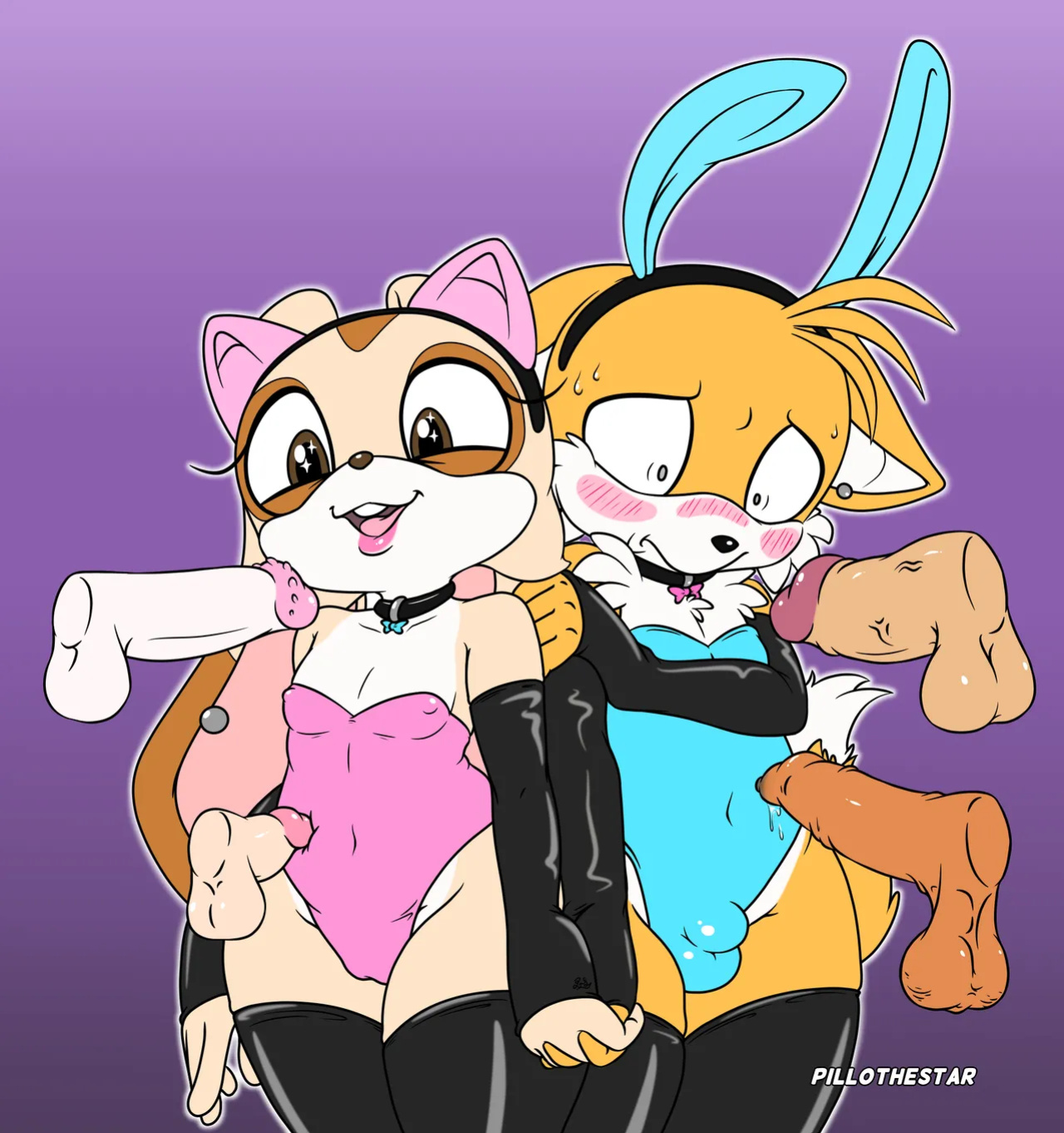 [PilloTheStar] The Easter Bunny and Easter Fox
